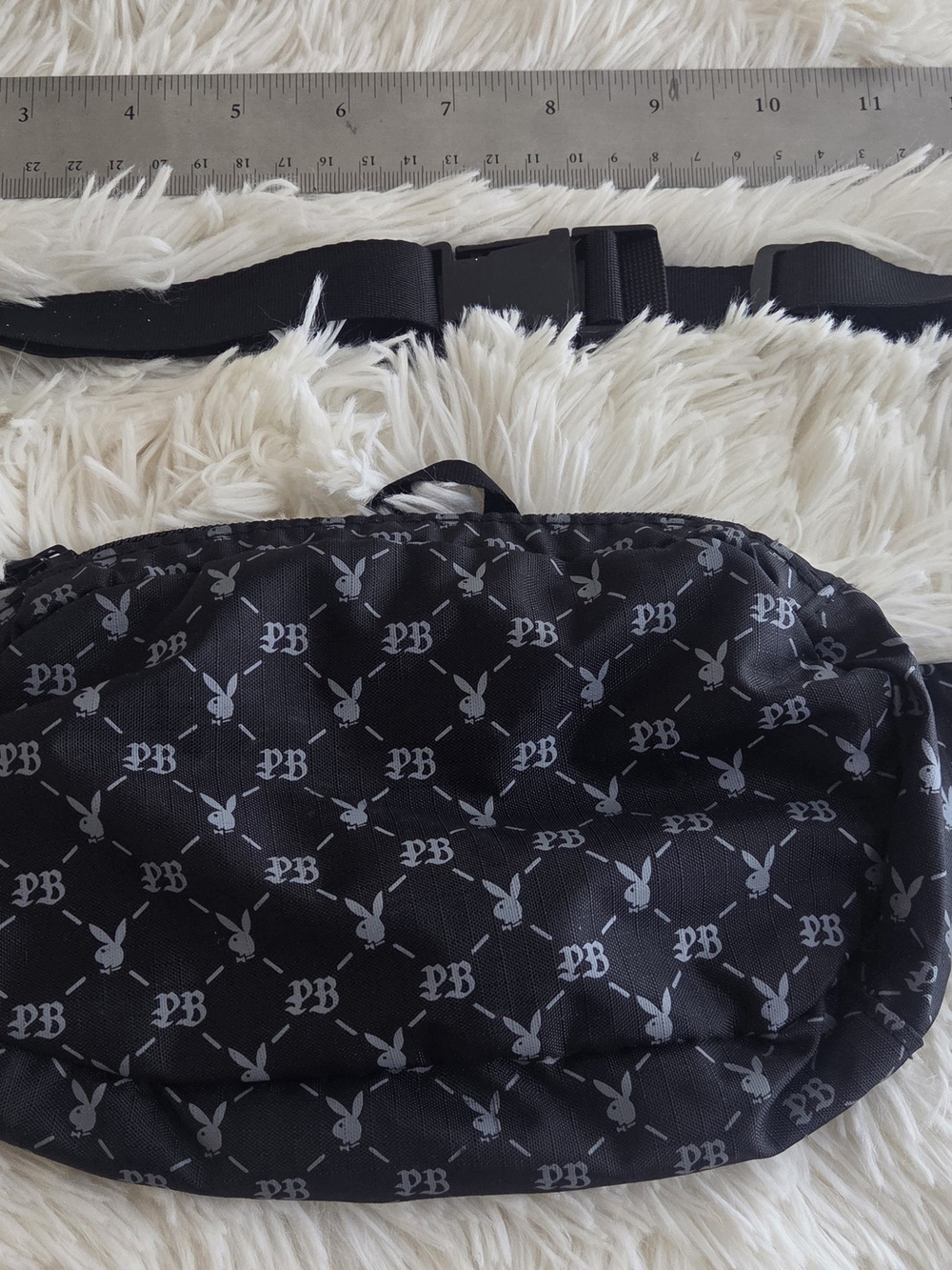 Playboy Bunny Black Fanny Pack